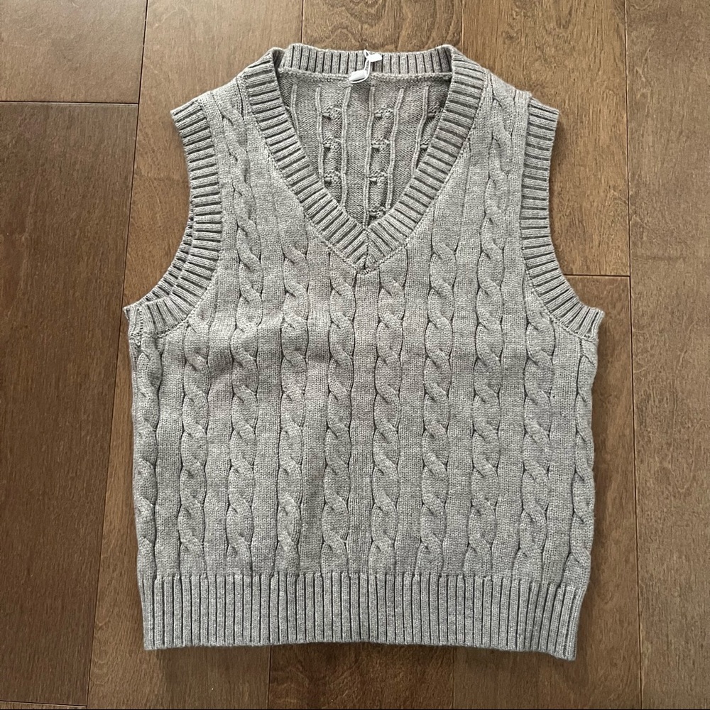 Grey Sweater Vest
